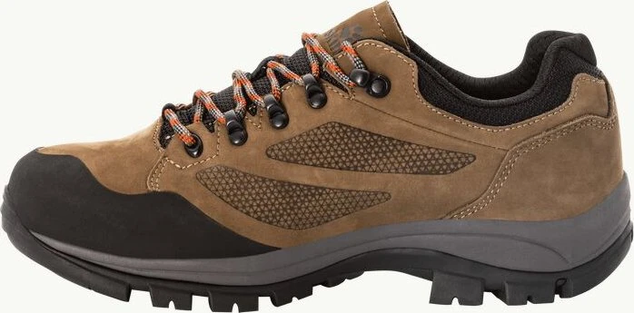 Jack Wolfskin Rebellion Texapore Low braun/rot (Herren)