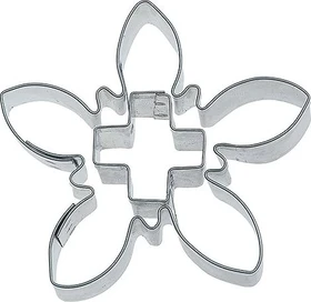 Städter Ausstecher Edelweiß mit Kreuz 6.5cm