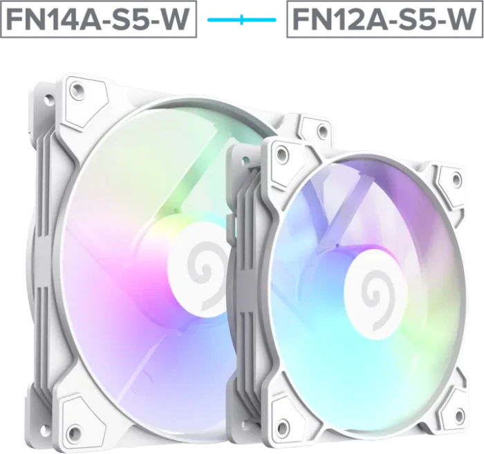 GameMax FN14A-S5-W, weiß, 140mm