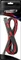 CableMod Universal Pro ModMesh, 12V-2x6 Kabel, StealthSense, natives 12V-2x6 Kabel, 1x 16-Pin PCIe 5.1 Stecker auf 16-Pin PCIe 5.1 Stecker, schwarz/rot, 60cm Vorschaubild