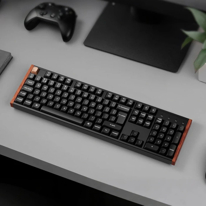 Keychron K10 HE Wireless, Special Edition ISO Black, LEDs RGB, Gateron 2.0 Magnetic Nebula, USB/Bluetooth, ES