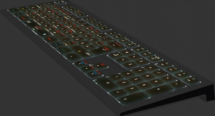 LogicKeyboard Astra 2 macOS X Shortcuts Mac, USB, UK