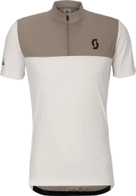 Scott Endurance LT Trikot kurzarm cotton white/toast beige (Herren)