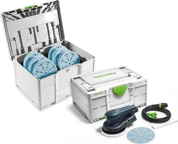 Festool ETS EC 150/5 EQ-SYS GR Elektro-Exzenterschleifer inkl. Systainer + Zubehör