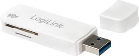 LogiLink Dual-Slot-Cardreader, USB-A 3.0 [Stecker] (CR0034A)