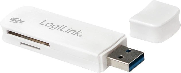 LogiLink Dual-Slot-Cardreader, USB-A 3.0 [Stecker]