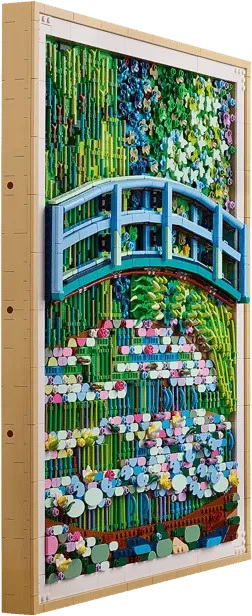 LEGO Art - Claude Monet - Brücke über einen Seerosenteich