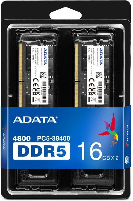 ADATA SO-DIMM 64GB Kit, DDR5-4800, CL40, X8, tray