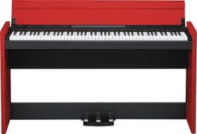 Korg LP-380 schwarz/rot