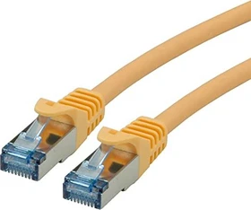 Roline / Secomp GHMT Patchkabel, Cat6a, S/FTP, RJ-45/RJ-45, 20m, gelb