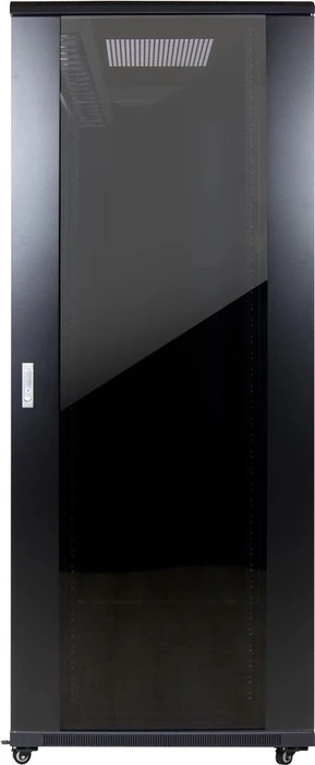 Inter-Tech SNB-8142 Serverschrank 42HE, Glastür, IP20, RAL 9005, 1000mm tief