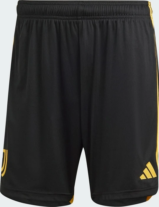 adidas Juventus Turin 2023/2024 Heimshorts black/bold gold (Herren)