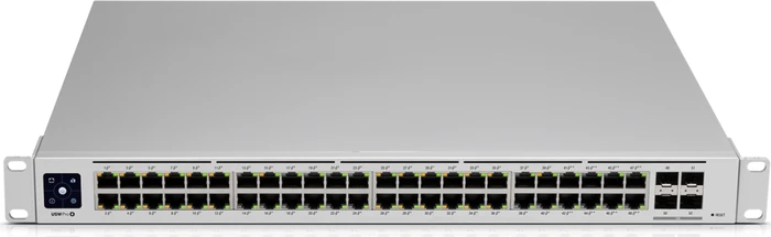 Ubiquiti UniFiSwitch Pro 48 Rackmount Gigabit Managed Switch, 48x RJ-45, 4x SFP+, 600W PoE++