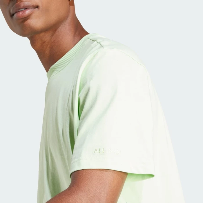 adidas ALL SZN T-Shirt kurzarm semi green spark (Herren)
