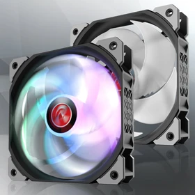 Raijintek Ageras 12 ARGB, LED-Steuerung, 120mm, 2er-Pack