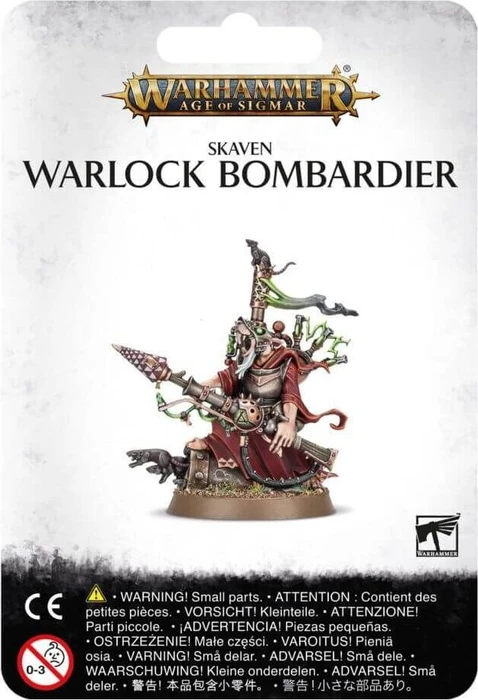 Games Workshop Warhammer Age of Sigmar - Skaven - Warlock Bombardier