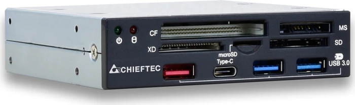 Chieftec Internal Multi-Slot-Cardreader, USB 3.0 19-Pin Stecksockel [Stecker]