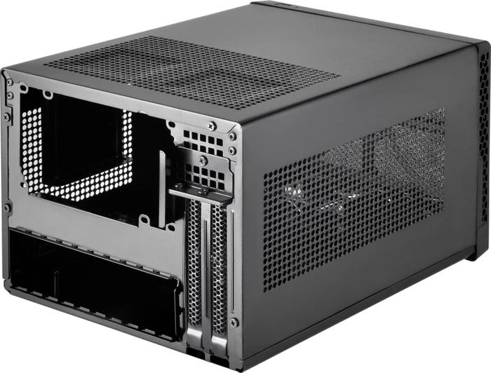 SilverStone Sugo SG13B, USB-C, schwarz, Mini-ITX