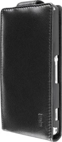 Artwizz SeeJacket Leather Flip für Sony Xperia Z1 Compact schwarz