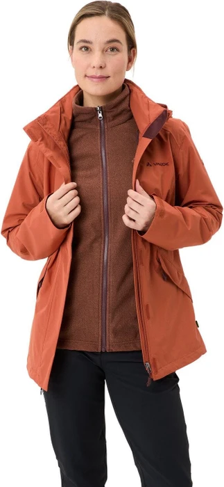 Vaude Rosemoor 3in1 II Funktionsjacke buckeye (Damen)