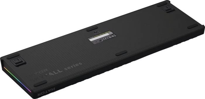 Hator Skyfall 100 Pro Wireless, weiß/schwarz, LEDs RGB, Aurum Vanila Silent, USB/Bluetooth, DE