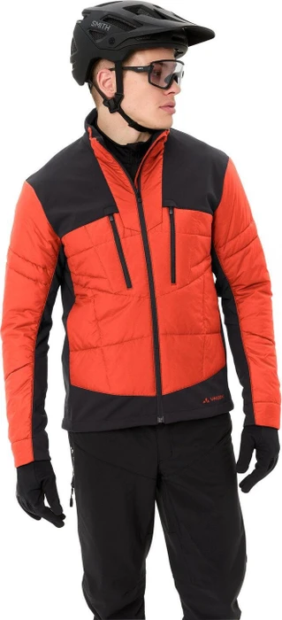 Vaude Minaki IV Fahrradjacke glowing red (Herren)