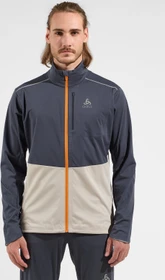 Odlo Langnes Funktionsjacke silver cloud/india ink (Herren)