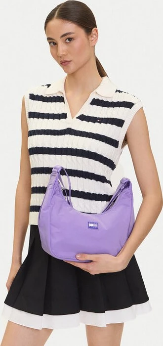 Tommy Hilfiger Half Moon Crossbody Schultertasche ophelia purple