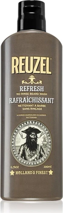 Reuzel Refresh No Rinse Beard Wash Bartshampoo, 200ml