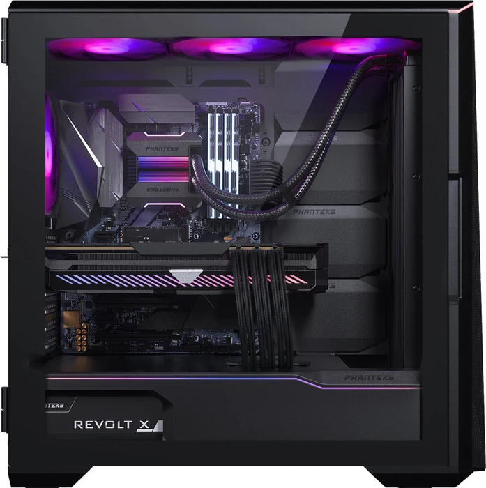 Phanteks Eclipse G500A DRGB, schwarz, Glasfenster
