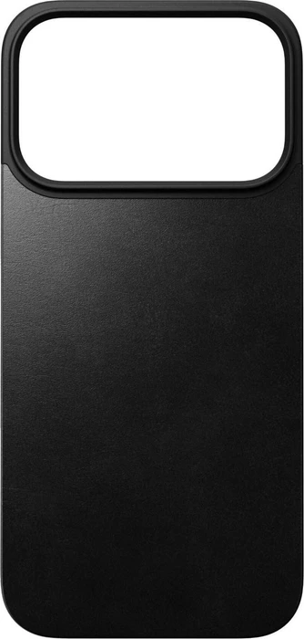 Nomad Magnetic Leather Back für Apple iPhone 17 Pro schwarz