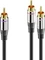 Sonero Premium 1x Cinch auf 2x Cinch Stereo Kabel 3m Vorschaubild