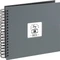 Hama Spiralalbum Fine Art 28x24 / 50 schwarze Seiten grau Vorschaubild