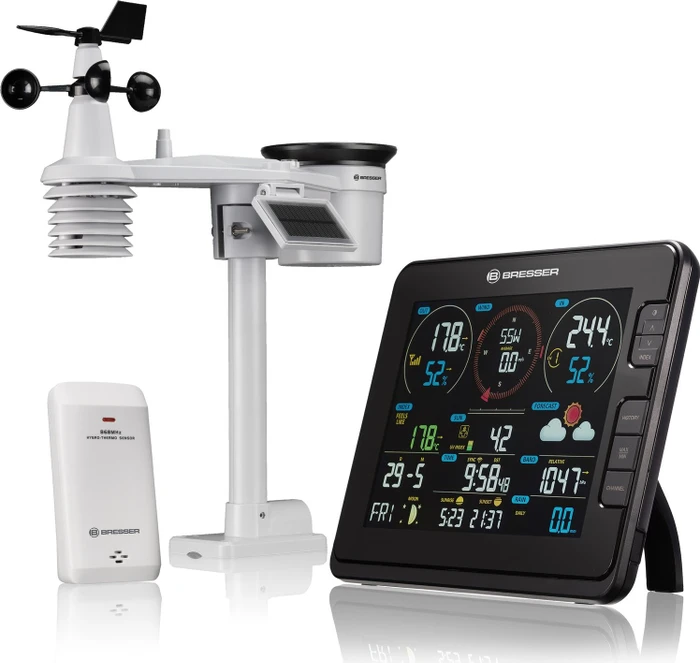 Explore Scientific Funkwetterstation Profi W-Lan Center 7in1, digital