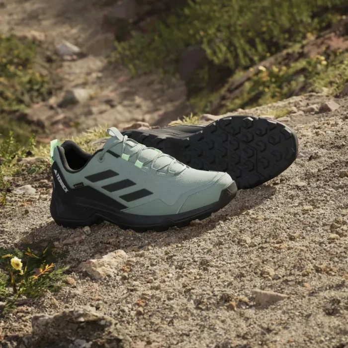 adidas Terrex Eastrail GTX silver green/core black/green spark (Herren)
