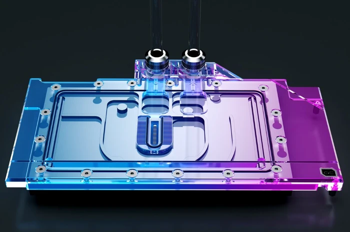 Alphacool Eisblock Aurora Acryl GPX-N RTX 3090 Ti Suprim X mit Backplate