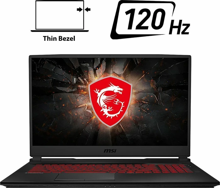 MSI GL75 Thin 9SE-228, Core i7-9750H, 16GB RAM, 256GB SSD, 1TB HDD, GeForce RTX 2060, DE