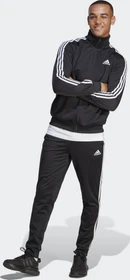 adidas Basic 3-Streifen Tricot Trainingsanzug schwarz (Herren)