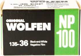 Orwo Wolfen NP100 135/36 SW-Negativfilm
