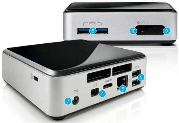Intel NUC Kit - Wilson Canyon - D54250WYK