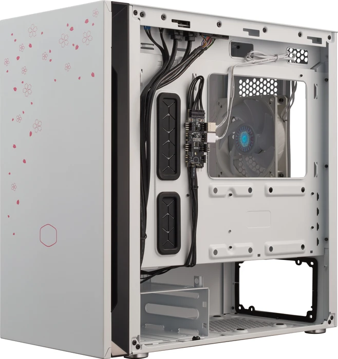Cooler Master Silencio S400 Sakura Limited Edition, Glasfenster, schallgedämmt