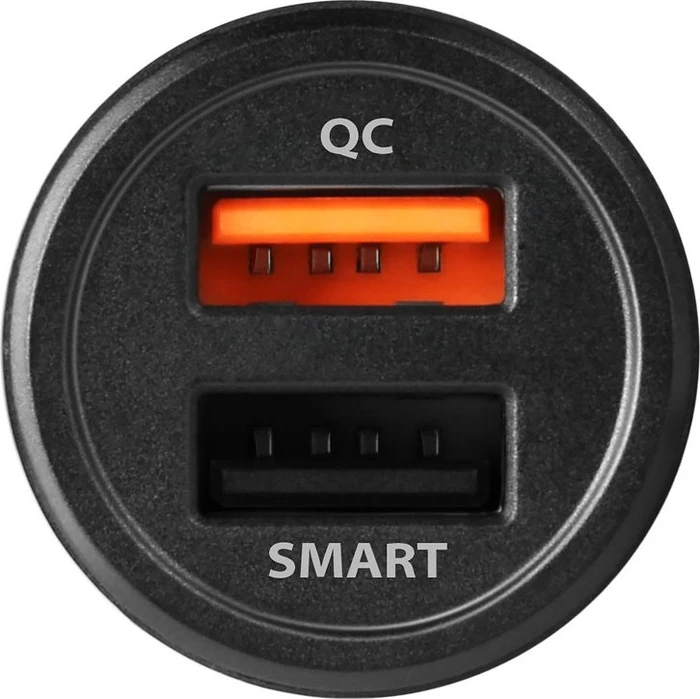 Axagon PWC-QC5 QC3.0 + 2.4A Car Charger schwarz