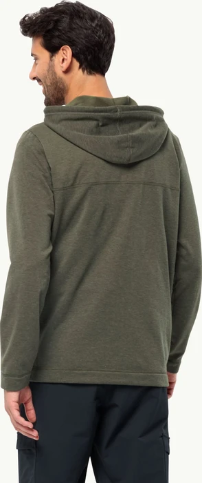 Jack Wolfskin Waldsee Hooded Jacke island moss (Herren)