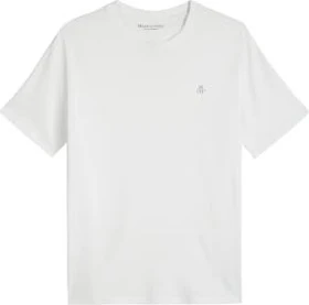 Marc O'Polo Regular Bio-Baumwolle T-Shirt kurzarm weiß (Herren)