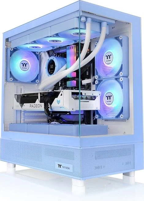 Thermaltake View 270 TG ARGB Hydrangea Blue, blau, Glasfenster