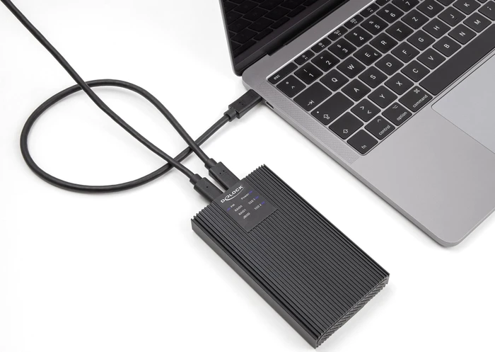 DeLOCK 2x M.2 SSD, USB-C 3.2