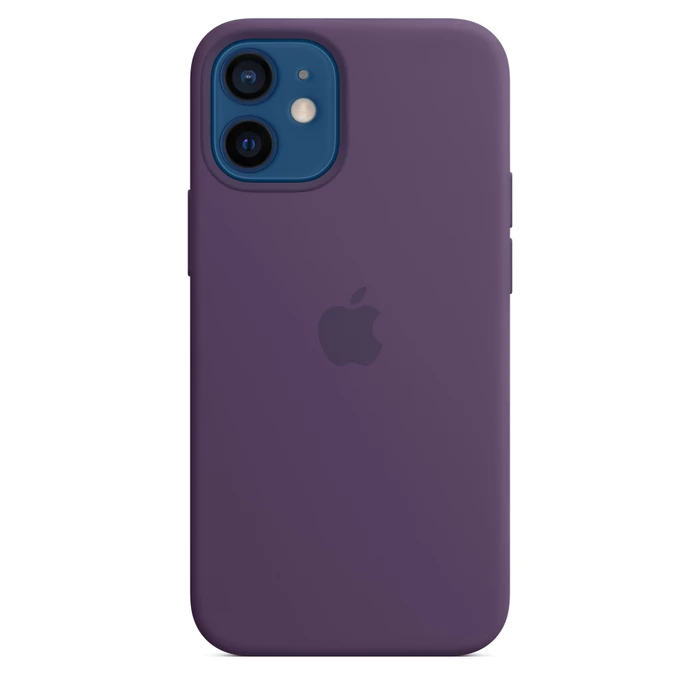 Apple Silikon Case mit MagSafe für iPhone 12 Mini Amethyst