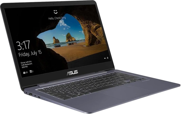 ASUS VivoBook S14 S406UA-BV023T, Star Grey-Red, Core i5-8250U, 8GB RAM, 256GB SSD, DE