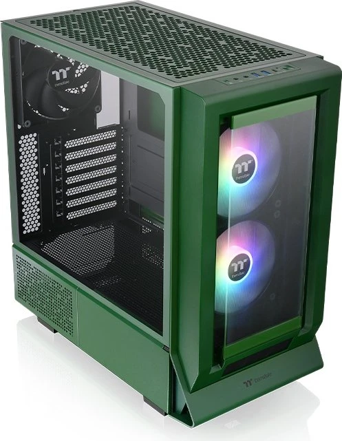 Thermaltake Ceres 350 MX Racing Green, grün, Glasfenster