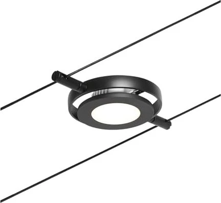 Paulmann CorDuo RoundMac Seilsystem LED 4.5W schwarz